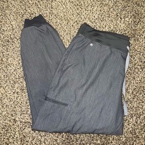 figs scrubs graphite joggers size large